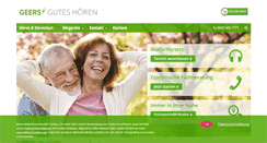 Desktop Screenshot of geers.de